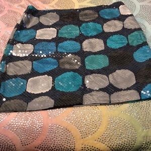 Ann Taylor Sequin Skirt